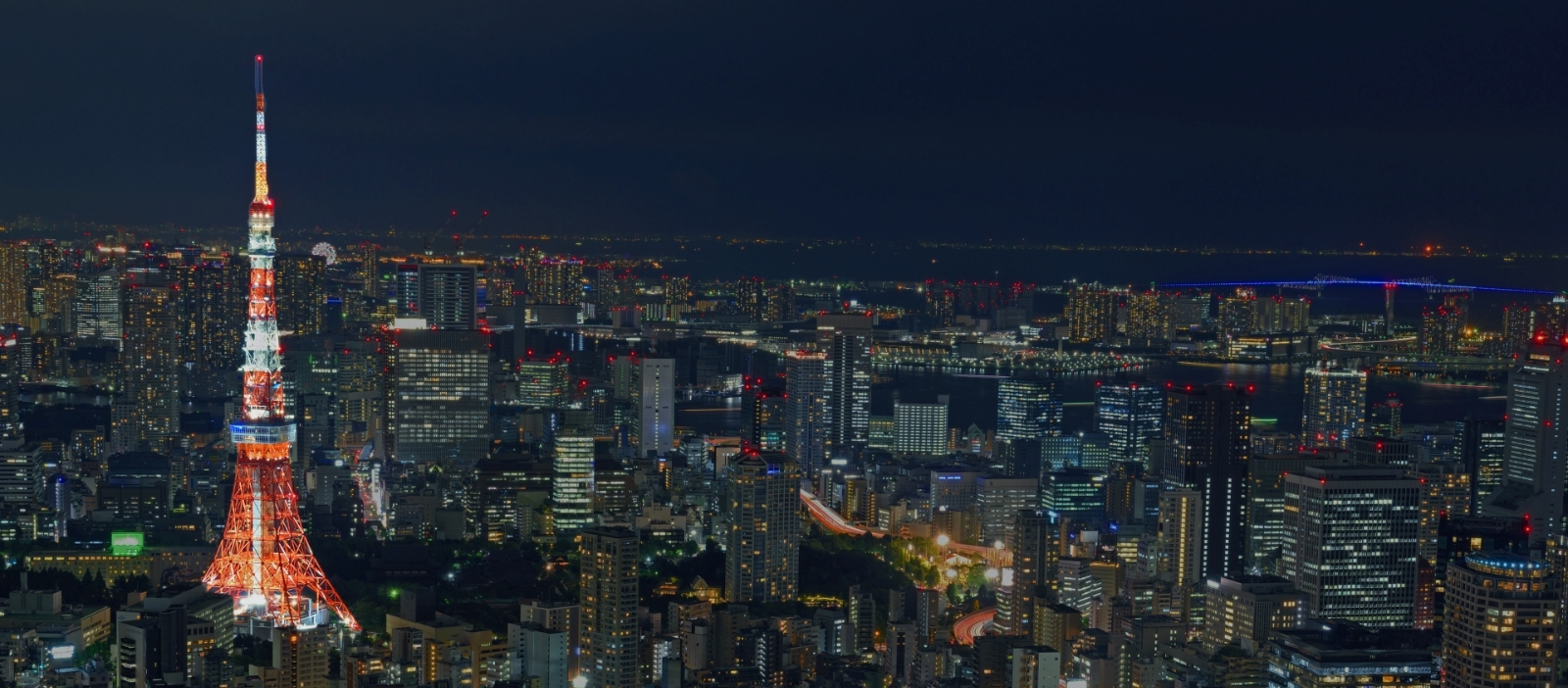 東京タワー夜